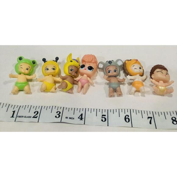 Toys | Lol Surprise Littelest Cute Baby Eraser Squeakies Figures Cake ...